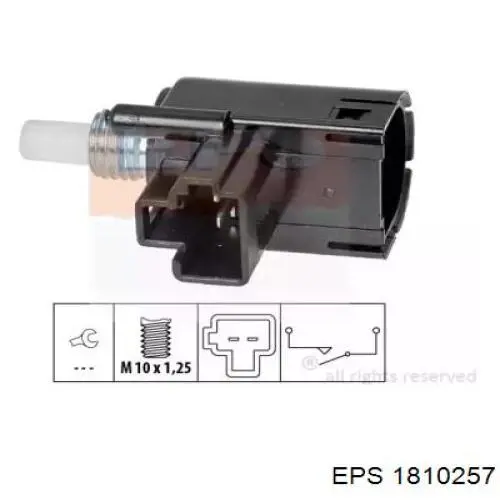 Interruptor de embrague EPS 1810257 precio, desde 32,37 EUR