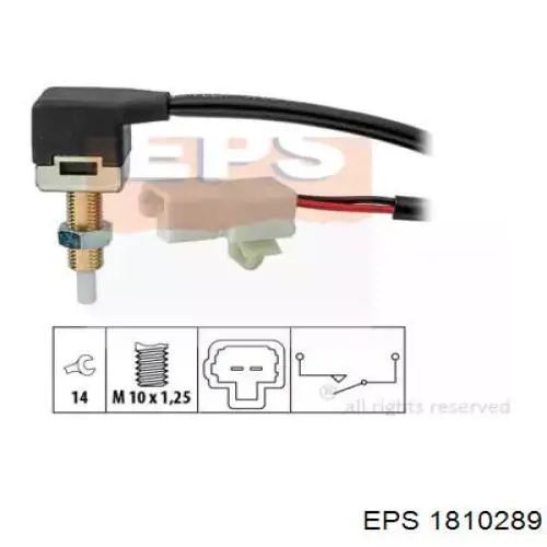 1.810.289 EPS interruptor de embrague