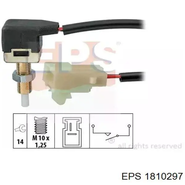 Interruptor de embrague EPS 1810297 precio, desde 17,79 EUR