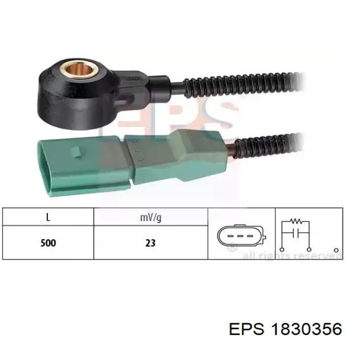 1830356 EPS Sensor temperatura refrigerante