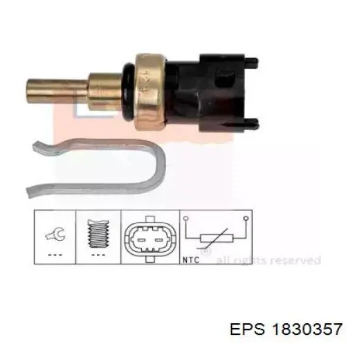 1830357 EPS sensor de temperatura del refrigerante
