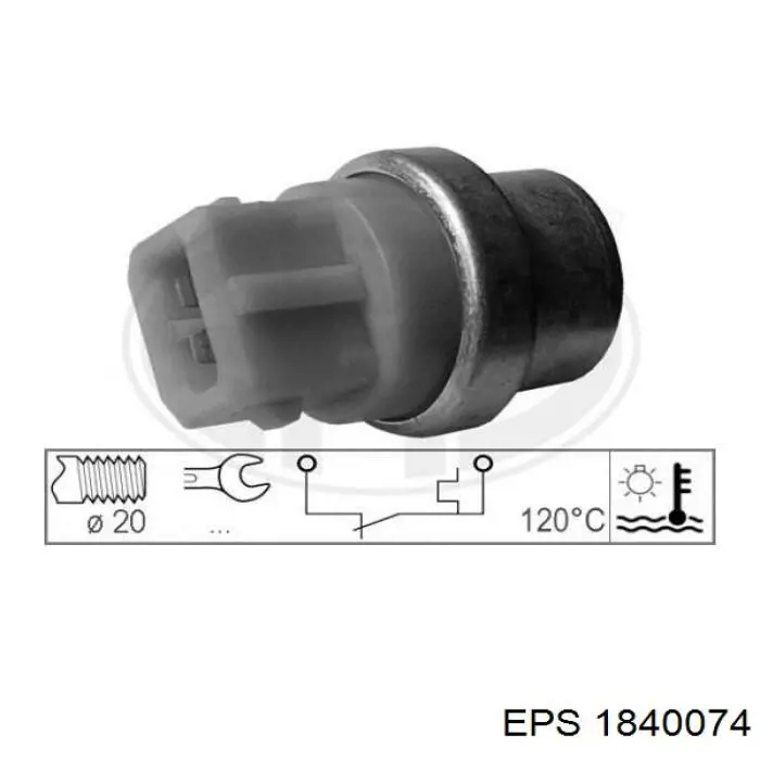 1840074 EPS sensor de temperatura del refrigerante