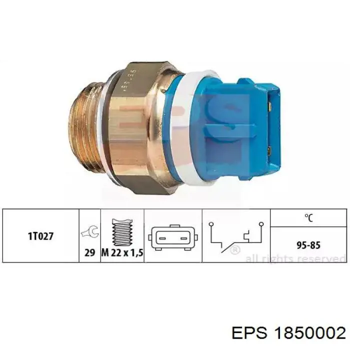Sensor de temperatura 0855957600 Renault (RVI)