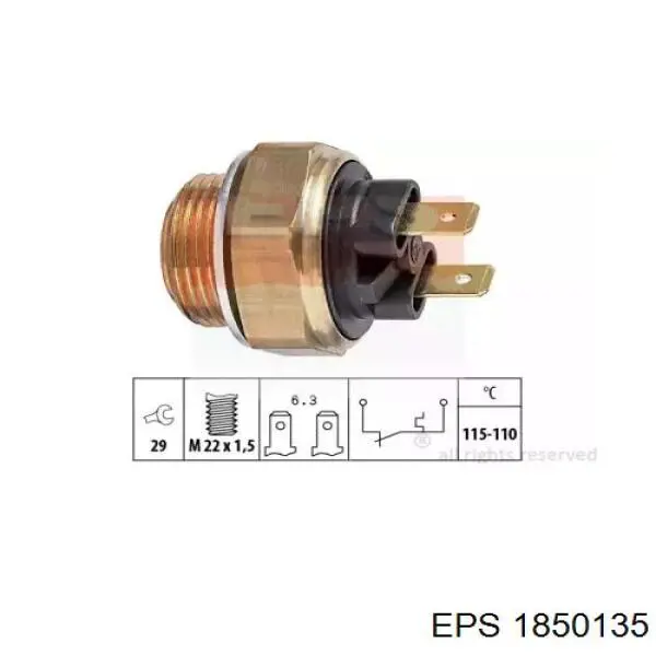 Comprar PRC3359 Land Rover Sensor de temperatura del refrigerante, salpicadero