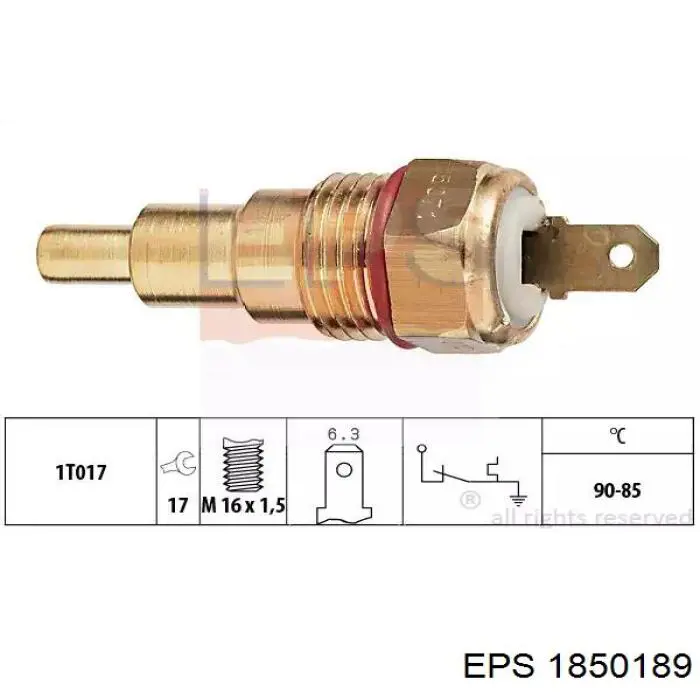 Sensor de temperatura M565A07 NPS