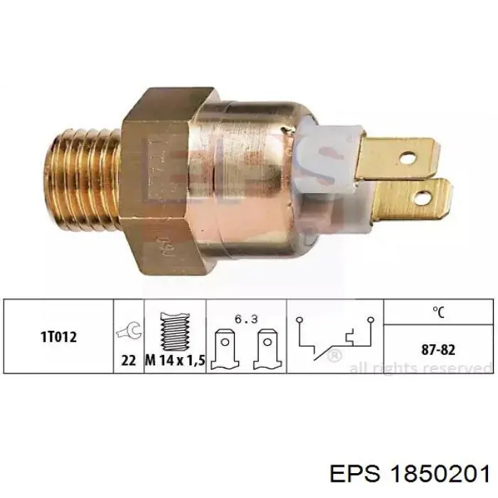 1636 Angli Interruptor térmico