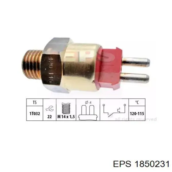 Comprar 0065456624 Mercedes Sensor de temperatura del refrigerante, salpicadero