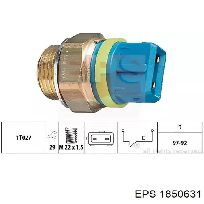 Sensor de temperatura  Peugeot/Citroen 126438 precio, desde 26,03 EUR