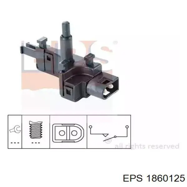 Interruptor, piloto de marcha atrás Volkswagen Golf 2 19E, 1G1