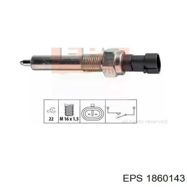 Interruptor de luz de marcha atrás FAE 40540 precio, desde 6,95 EUR