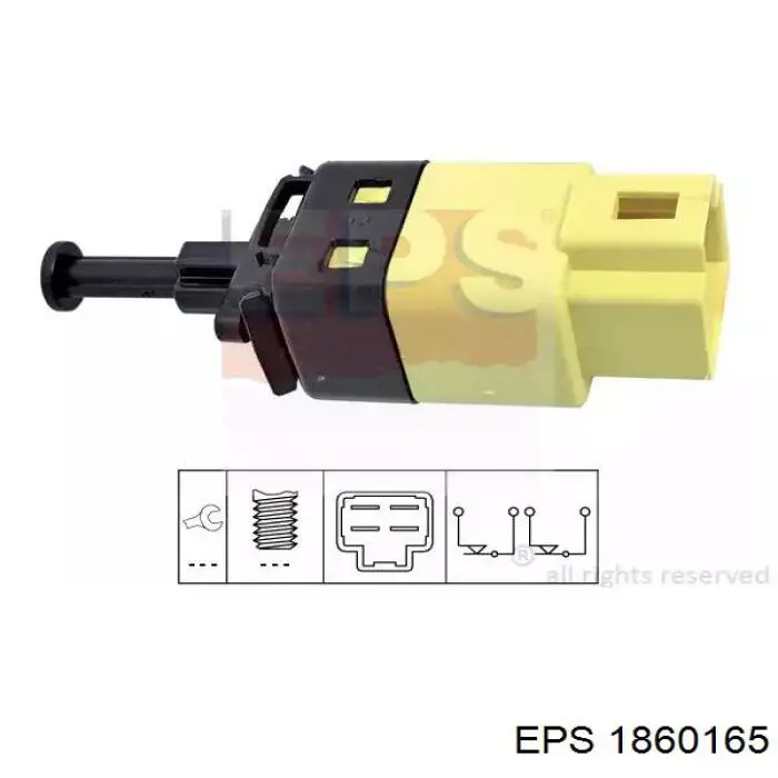 Sensor de marcha atrás 2025450114 Mercedes