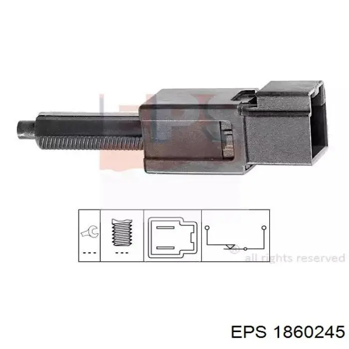 Comprar 1860245 EPS Interruptor de luz de marcha atrás