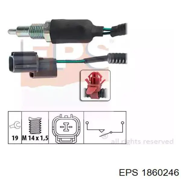Comprar 8454520020 Toyota Interruptor de luz de marcha atrás