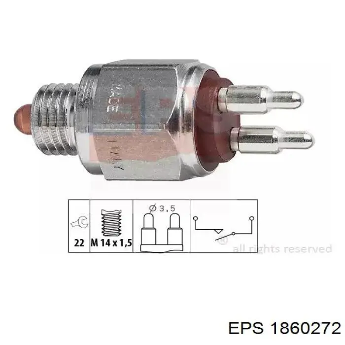 30729812 Volvo Interruptor de marcha atras
