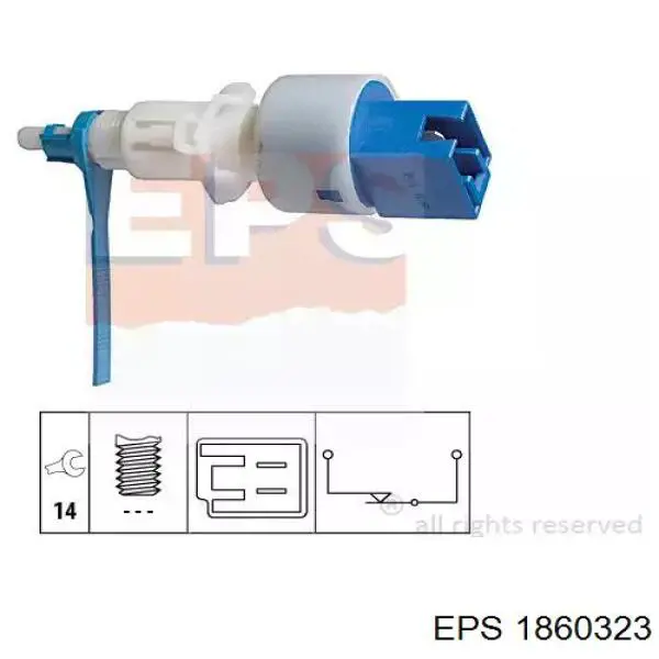 Comprar 1860323 EPS Interruptor de luz de marcha atrás