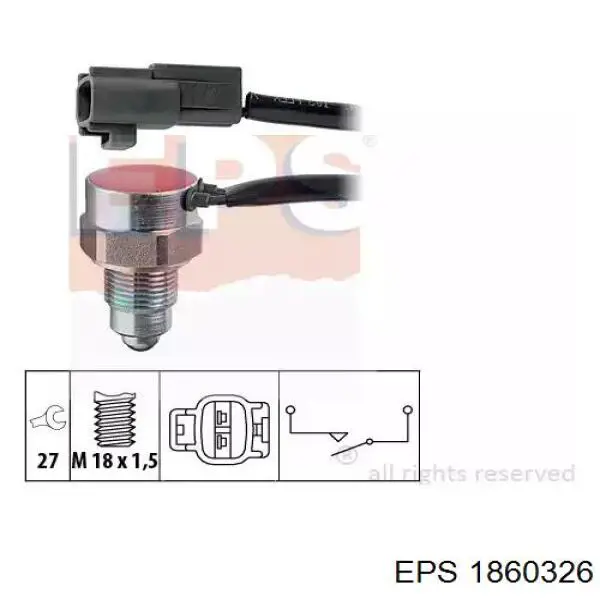 Comprar 40849 FAE Interruptor de luz de marcha atrás
