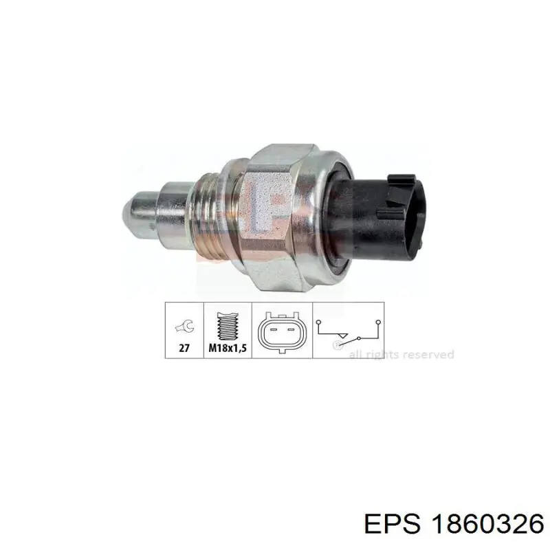 Interruptor piloto de marcha atrás FAE 40849 precio, desde 13,24 EUR