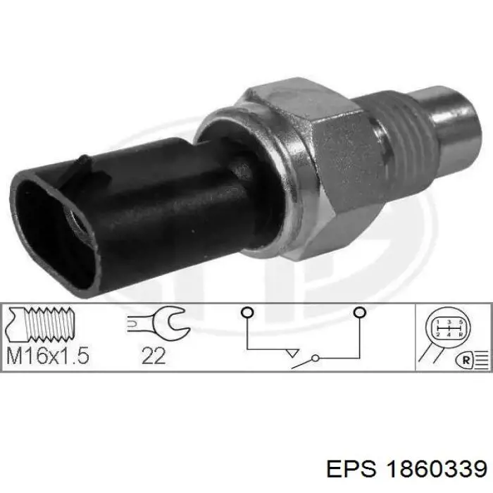 Sensor de marcha atrás A0015456109 Mercedes
