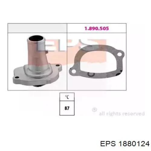 1.880.124 EPS termostato, refrigerante