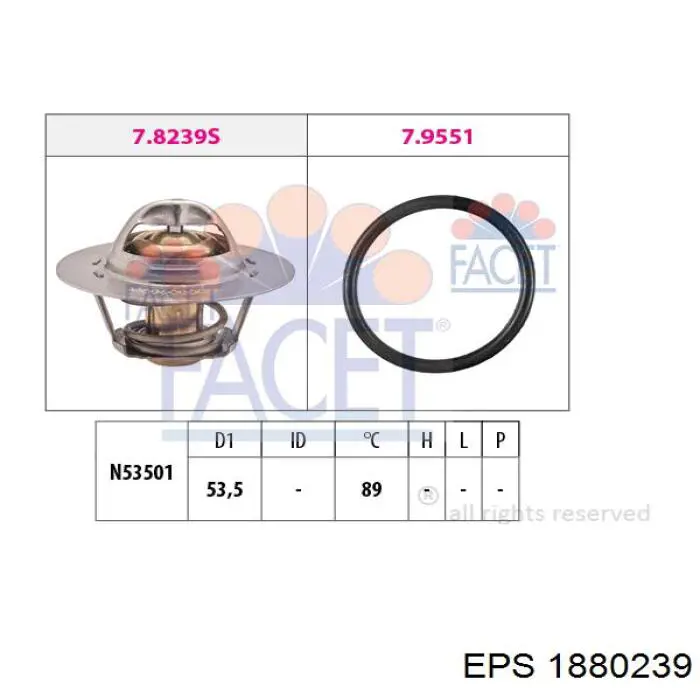 Comprar 1880239 EPS Caja de termostato