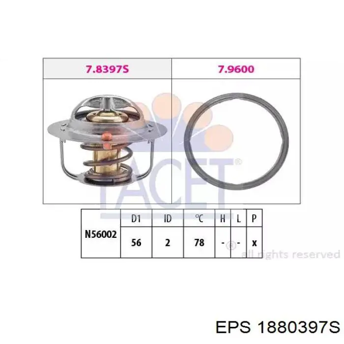 1880397S EPS termostato