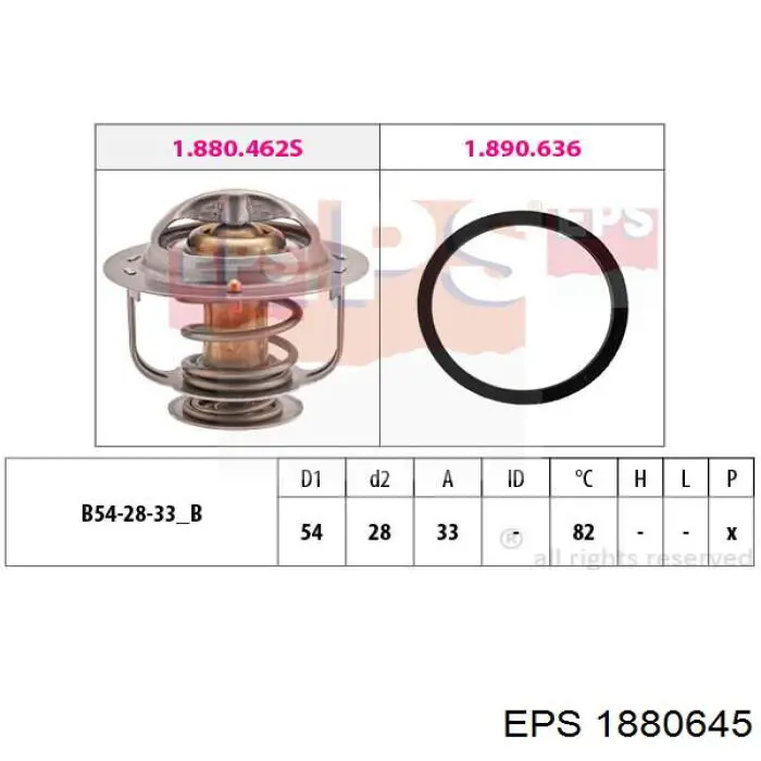 1880645 EPS termostato