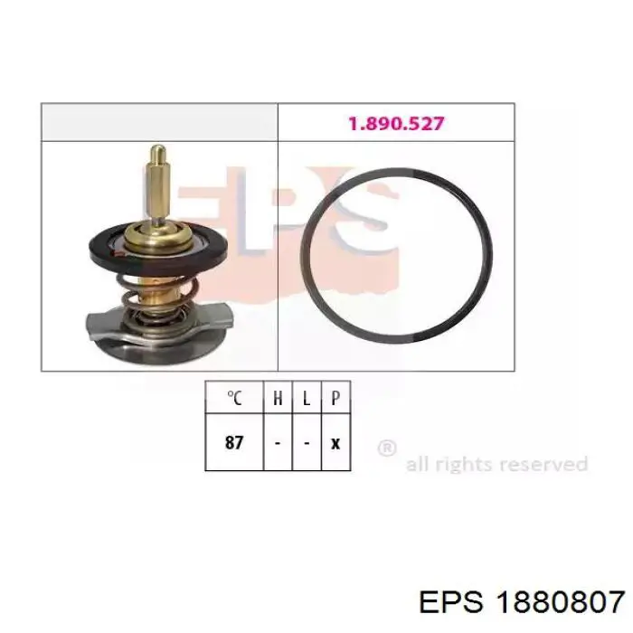 1880807 EPS termostato