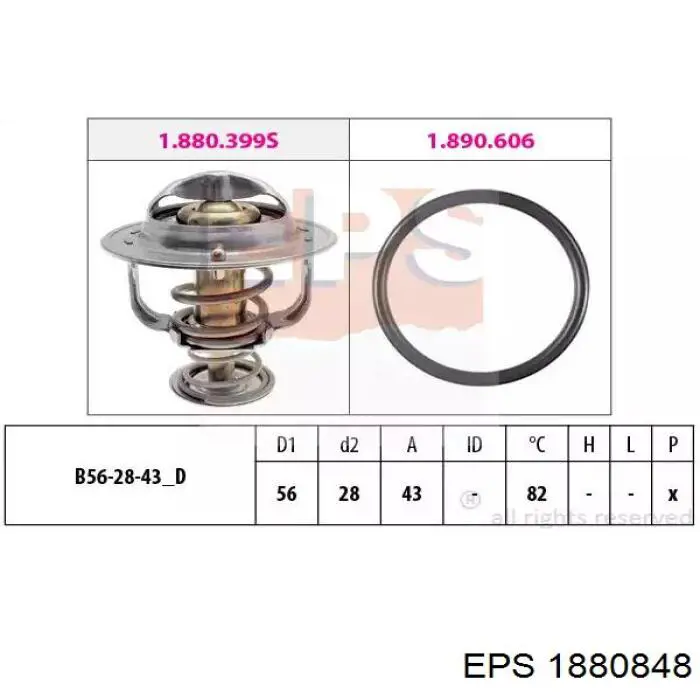 1.880.848 EPS termostato, refrigerante