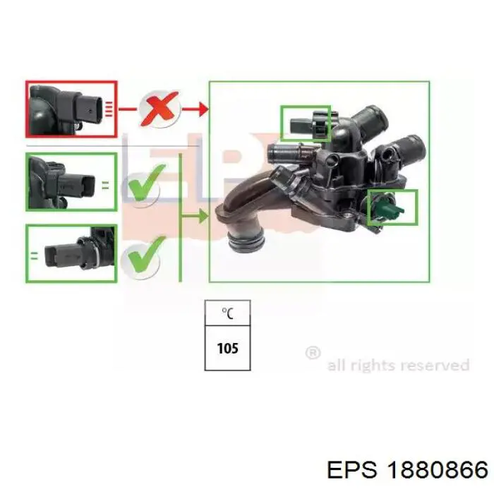 1.880.866 EPS termostato, refrigerante