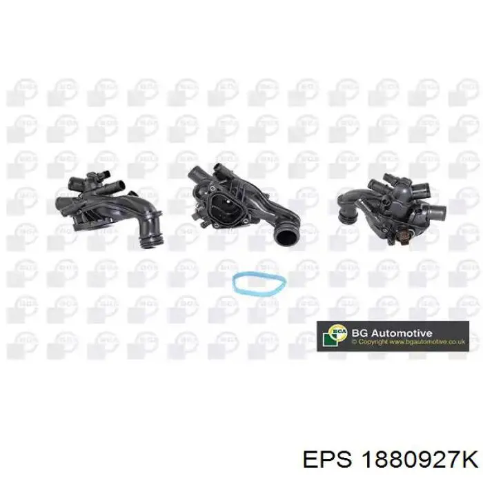 1.880.927K EPS caja del termostato