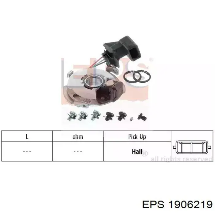 Comprar 1906219 EPS Sensor Hall