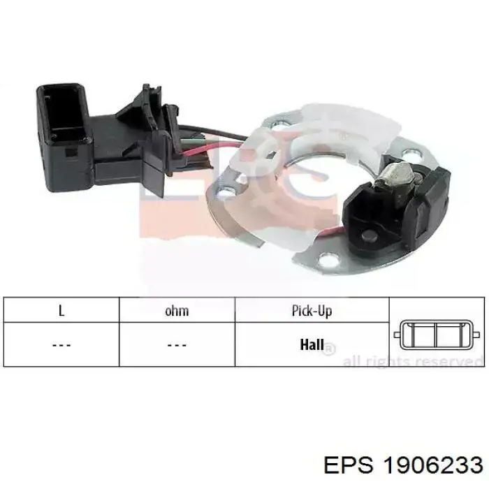 Sensor de detección de fallos de encendido EPS 1906233 precio, desde 68,60 EUR
