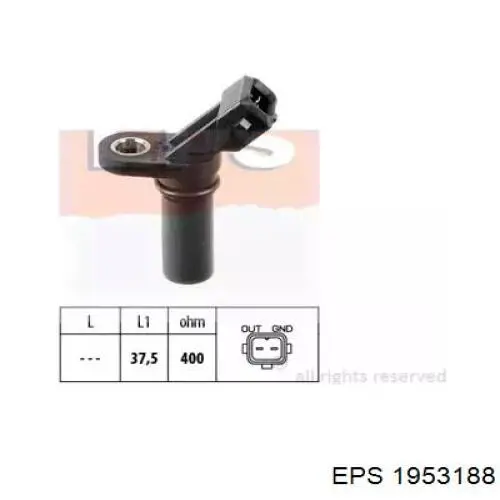 Sensor de cigüeñal 7009578 Ford