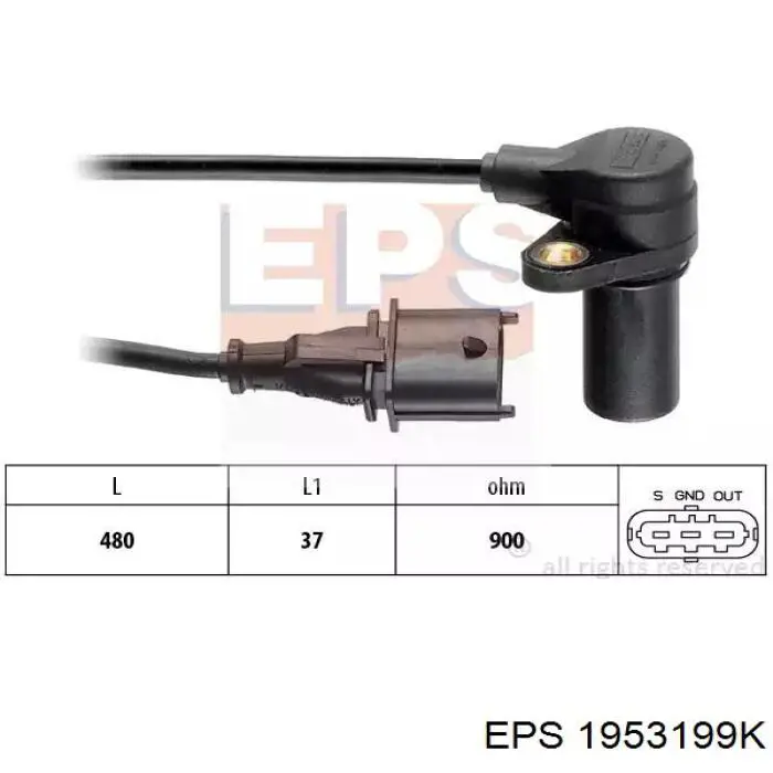 Comprar 1953199K EPS Sensor de cigüeñal