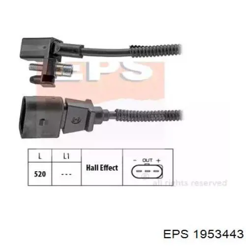 Sensor ckp VAG 030957147M