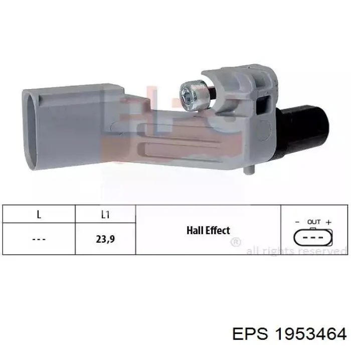 Comprar 1953464 EPS Sensor de cigüeñal