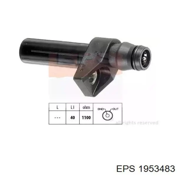 1.953.483 EPS sensor de posición del cigüeñal