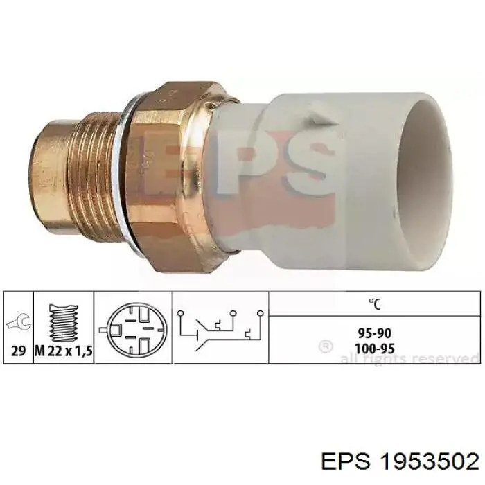 81272 NGK Sensor de posición del cigüeñal