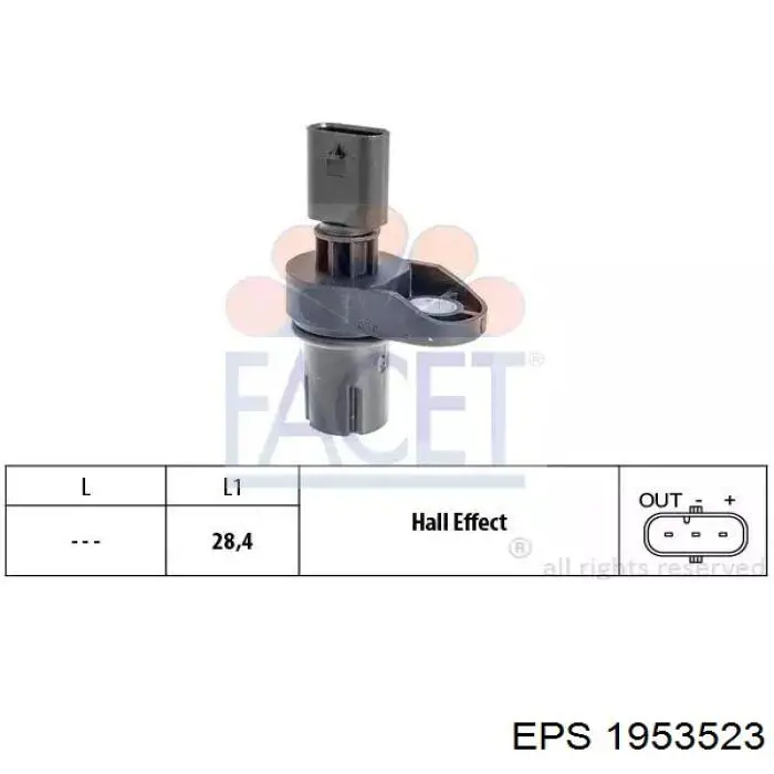 Sensor de posición del árbol de levas BMW 3 E92