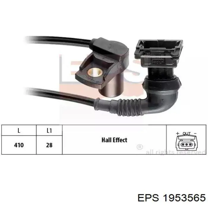Sensor de árbol de levas EPS 1953565 precio, desde 43,56 EUR