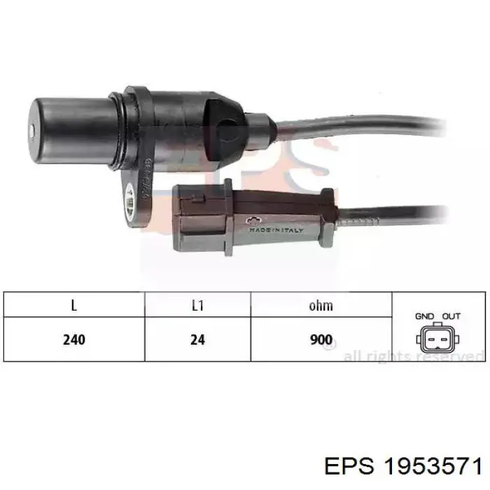 Comprar 1953571 EPS Sensor de cigüeñal