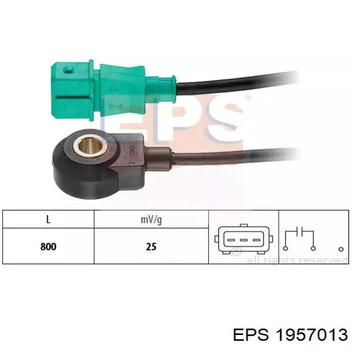 Sensor de detonaciones EPS 1957013 precio, desde 27,31 EUR