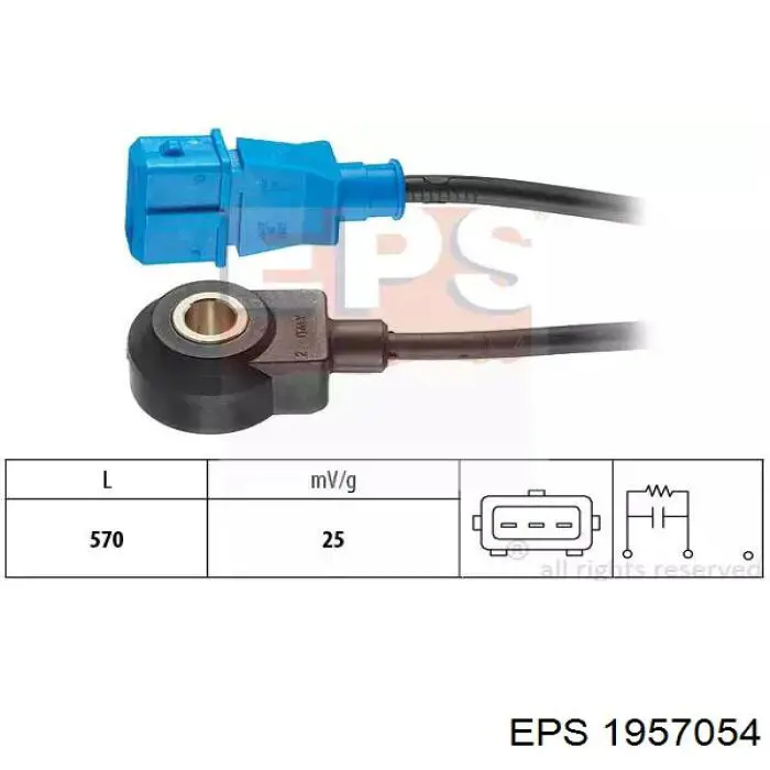 Sensor de detonaciones EPS 1957054 precio, desde 20,67 EUR