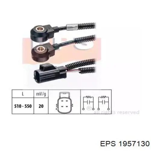 Sensor de detonaciones Volvo 9497030 precio, desde 58,46 EUR