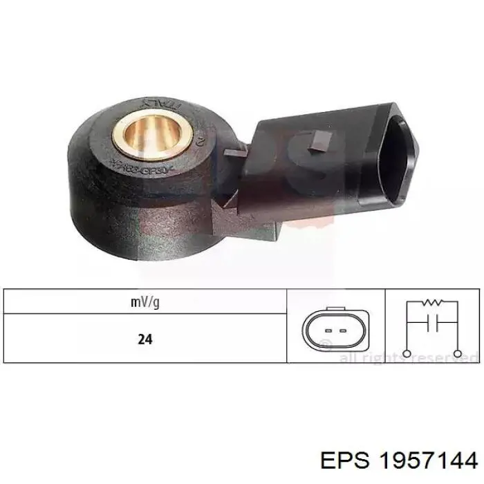 1.957.144 EPS sensor de detonaciones