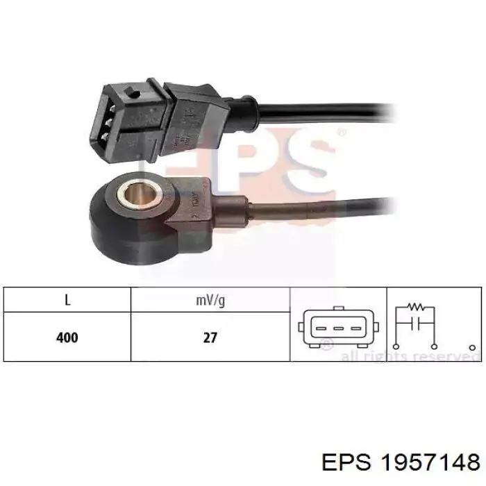 Comprar 1957148 EPS Sensor de detonacion