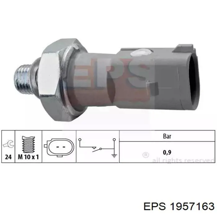 Comprar 1957163 EPS Sensor de detonacion