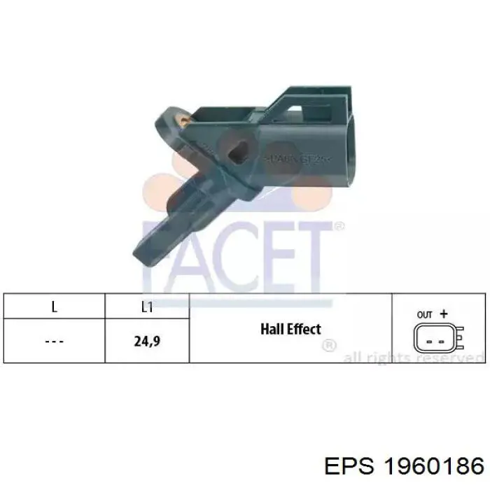32373146 Volvo Sensor de freno, trasero