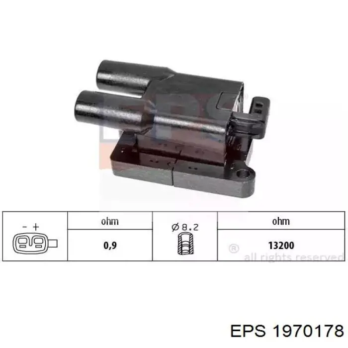 Bobina de chispa EPS 1970178 precio, desde 40,10 EUR