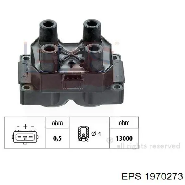 1.970.273 EPS bobina de encendido